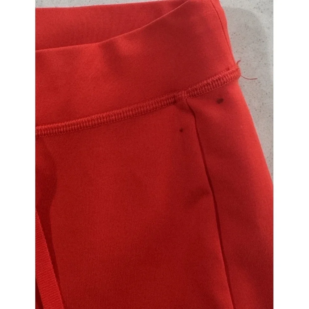 ALO Yoga‎ 7/8 High Waist Checkpoint Leggings Womens XS Red Stretch Drawstring